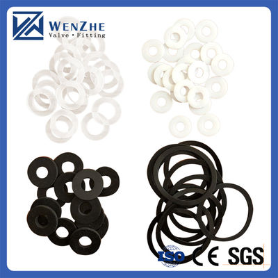 Grado alimenticio Blanco Tri Clamp Pipe Silicone PTFE Gasket para material EPDM personalizado