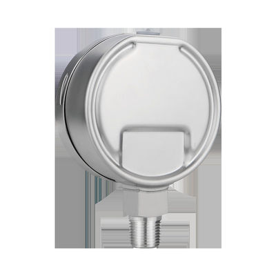 Conexión de hilo WZ 100mm 304SS Medidor de presión de acero inoxidable Código de cabeza cilíndrica