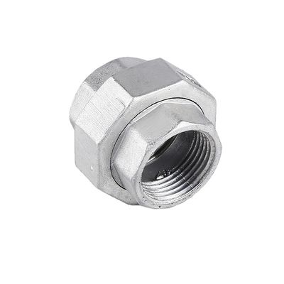 Fittings de transición para tuberías de unión femenina de acero inoxidable 304 para presión 0-10 BAR