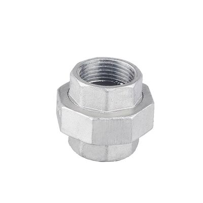 Fittings de transición para tuberías de unión femenina de acero inoxidable 304 para presión 0-10 BAR