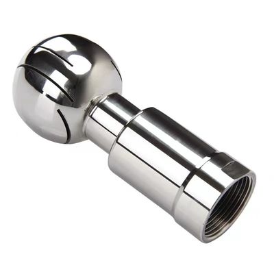 WZ SS 304 316 316L Tri-clampada de la manguera de la unión de la manguera sanitaria con 360 de rotación de la bola de limpieza