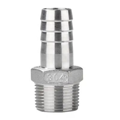 Saldado de accesorios para tuberías de acero inoxidable para 201 304 316 SS304 SS316L Hex Hose Nipple