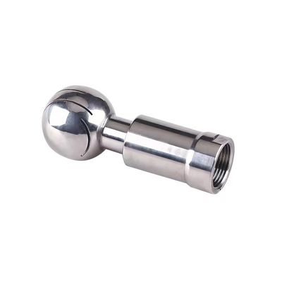 WZ SS 304 316 316L Tri-clampada de la manguera de la unión de la manguera sanitaria con 360 de rotación de la bola de limpieza