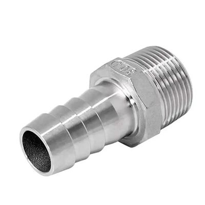 Saldado de accesorios para tuberías de acero inoxidable para 201 304 316 SS304 SS316L Hex Hose Nipple