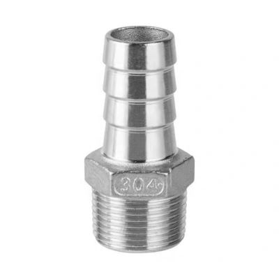 Saldado de accesorios para tuberías de acero inoxidable para 201 304 316 SS304 SS316L Hex Hose Nipple