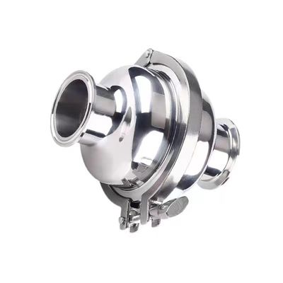 Código de cabeza cilíndrica de acero inoxidable 316 304 Hygienic Tri Clamp Ball Filter para WZ SS
