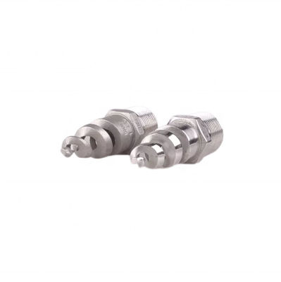 1/4 "-2" de acero inoxidable 316SS Full Cone espiral boquilla para aplicaciones de fundición de precisión