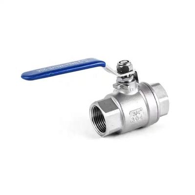Valva de bolas de presión normal 3A DIN NPT BSPT BSPP 1/4''-4.0' Plata