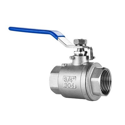 Valva de bolas de presión normal 3A DIN NPT BSPT BSPP 1/4''-4.0' Plata
