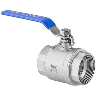 Valva de bolas de presión normal 3A DIN NPT BSPT BSPP 1/4''-4.0' Plata