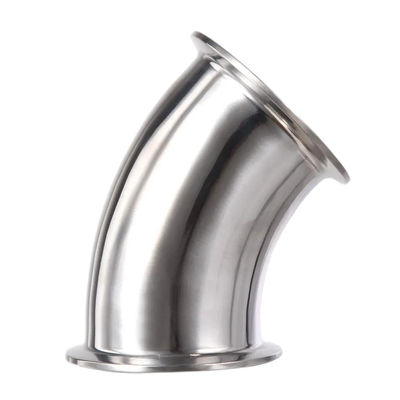 WZ ISO Standard Size 4 Way Elbow Pipe Fitting en acero inoxidable 304/316 para uso sanitario