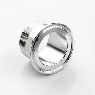 Acero inoxidable igual 304 de hilo masculino hex de perilla de acero hex adaptador