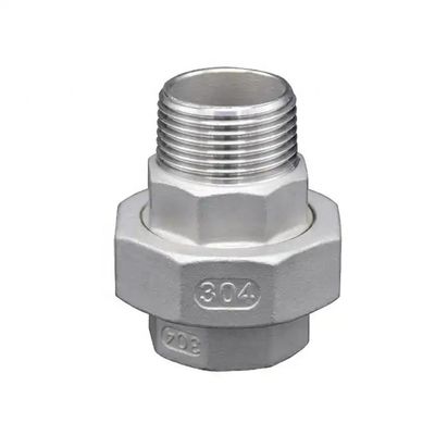 304 Acero inoxidable Diferentes tipos Femenino Fittings de transición de tuberías de unión Unión