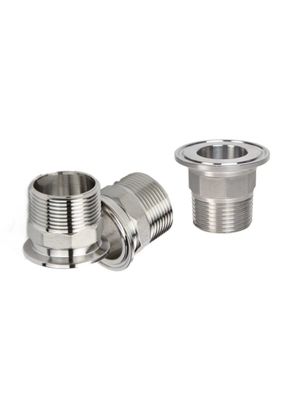 Acero inoxidable igual 304 de hilo masculino hex de perilla de acero hex adaptador