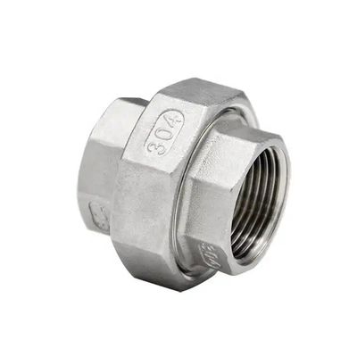 304 Acero inoxidable Diferentes tipos Femenino Fittings de transición de tuberías de unión Unión