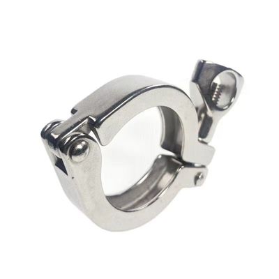 CLAMP Conexión Sanitaria de acero inoxidable SS304 SS316L Tri Clamp Single Pin para soporte OEM