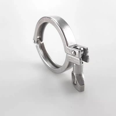 CLAMP Conexión Sanitaria de acero inoxidable SS304 SS316L Tri Clamp Single Pin para soporte OEM