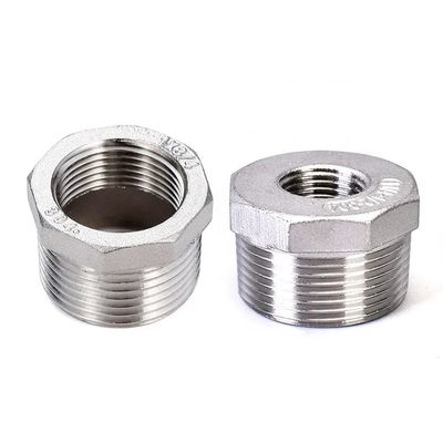 Encasillado hexagonal de acero inoxidable para la unión de hilos BSP NPT Conexión suave y segura