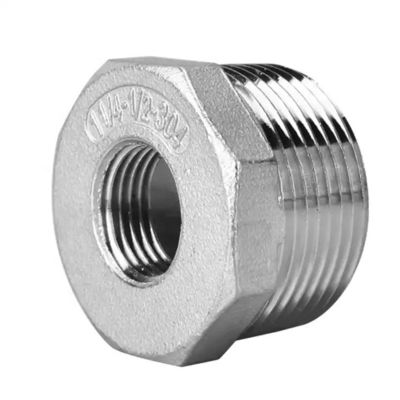Encasillado hexagonal de acero inoxidable para la unión de hilos BSP NPT Conexión suave y segura