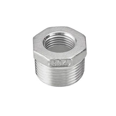 Encasillado hexagonal de acero inoxidable para la unión de hilos BSP NPT Conexión suave y segura