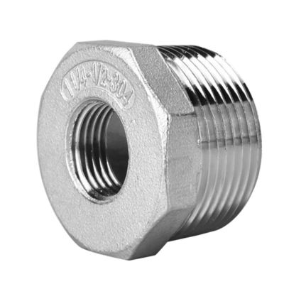 Encasillado hexagonal de acero inoxidable para la unión de hilos BSP NPT Conexión suave y segura