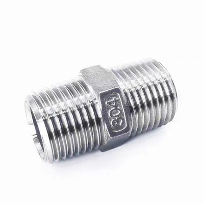 Apoyo personalizado ODM fundición de acero inoxidable 316 BSP/NPT Hex Reducción de pezón