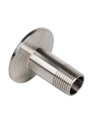 Código de cabeza cuadrada Adaptador sanitario de herradura masculina para el estándar DIN/SMS/ISO/3A