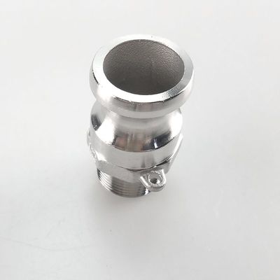 Acero inoxidable 304 316 acoplamientos rápidos de camilla tipo F BSPT NPT roscados para el mismo tamaño
