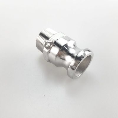 Acero inoxidable 304 316 acoplamientos rápidos de camilla tipo F BSPT NPT roscados para el mismo tamaño