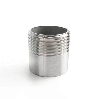 Accesorios para tuberías de acero inoxidable de conexión femenina 1/2"-6" con código de cabeza hexagonal/redonda