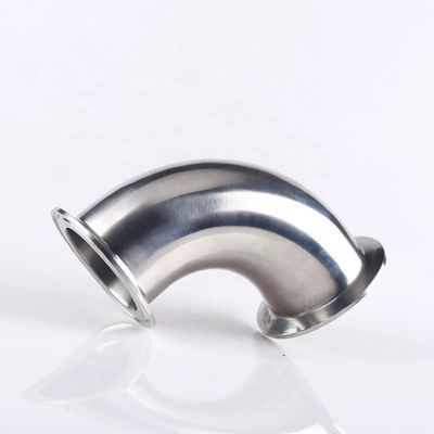ODM Customizado SS304/SS316L de acero inoxidable 90 grados de soldadura Codo de flexión de la tubería de ajuste