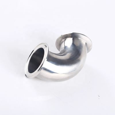 ODM Customizado SS304/SS316L de acero inoxidable 90 grados de soldadura Codo de flexión de la tubería de ajuste