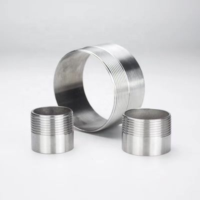 Accesorios para tuberías de acero inoxidable de conexión femenina 1/2"-6" con código de cabeza hexagonal/redonda