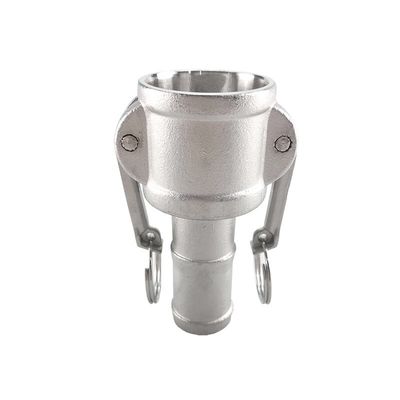 Acero inoxidable duradero 304 316 acoplamientos rápidos de camloque tipo C para unir líneas de tubería