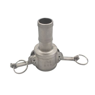 Acero inoxidable duradero 304 316 acoplamientos rápidos de camloque tipo C para unir líneas de tubería