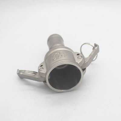 Acero inoxidable duradero 304 316 acoplamientos rápidos de camloque tipo C para unir líneas de tubería