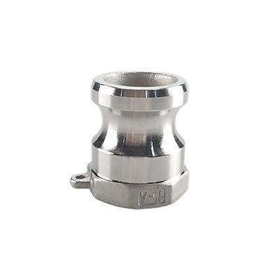 SS 304 316 Conectores rápidos Camlock para aceite de gas de agua NPT BSP 1/4"-4" Código de cabeza redonda