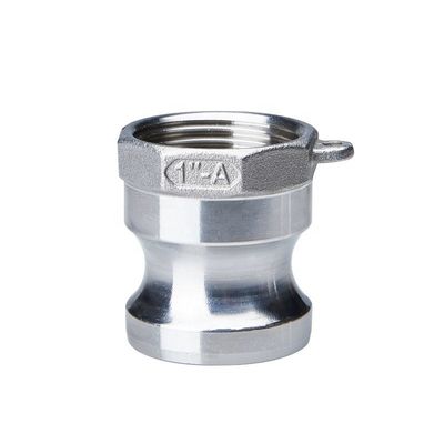 SS 304 316 Conectores rápidos Camlock para aceite de gas de agua NPT BSP 1/4"-4" Código de cabeza redonda