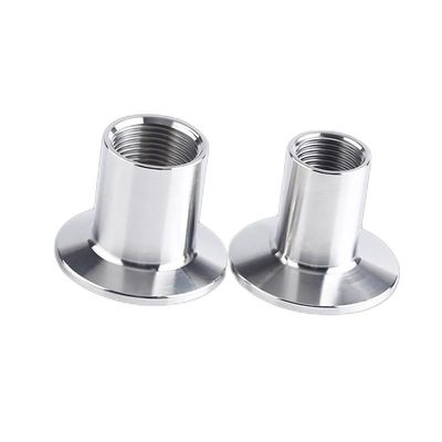 Tri Clamp Npt Bsp Accesorios para tuberías Adaptador/acoplamiento de rosca masculino con código de cabeza redonda SS304