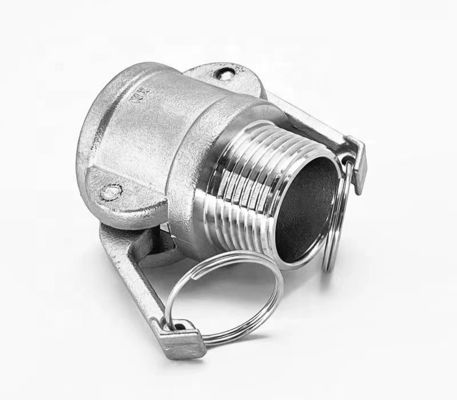 Conectores rápidos de camilla de tipo B de tipo SS304 316L personalizados para aceite de gas de agua NPT BSP 1/4 "-4