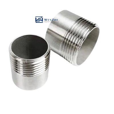 SS304 Monofilado masculino con conexión de hilo G DN6 NPT BSPP BSPT