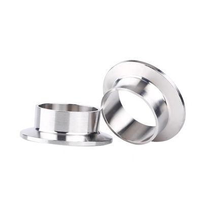 Acero inoxidable 304 316 SMS Tri Clover Ferrule/Nipple Clamps Conjunción de diseño de plata
