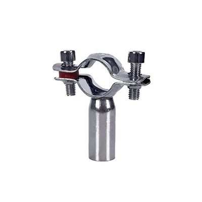 Clampada de tubería ajustable OEM personalizada Tubo de acero inoxidable para conexión de soldadura