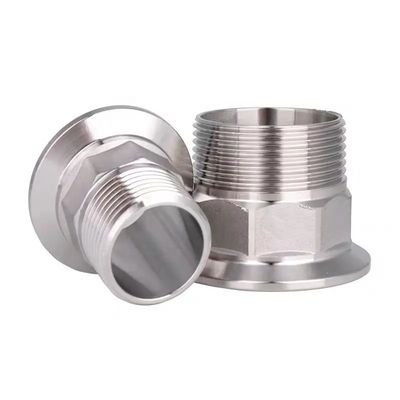 Acero inoxidable sanitario SS304/SS316L Tri Clamp Hex Ferrule de hilo de pezón