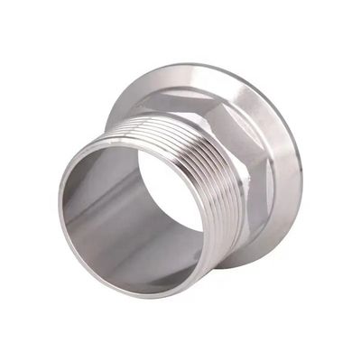 Acero inoxidable sanitario SS304/SS316L Tri Clamp Hex Ferrule de hilo de pezón