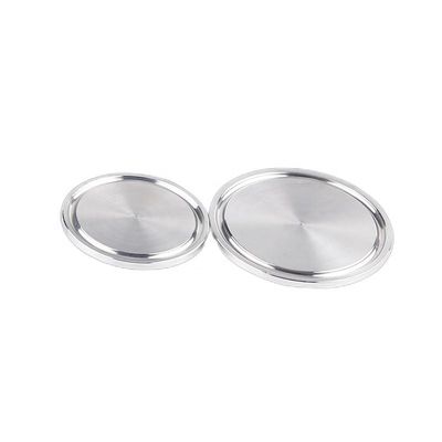 3/4''--12.0'' Igual tamaño tubo sanitario de acero inoxidable placa ciega rápida para 304 316L