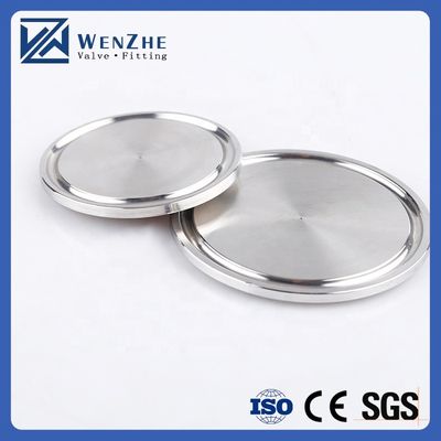 3/4''--12.0'' Igual tamaño tubo sanitario de acero inoxidable placa ciega rápida para 304 316L
