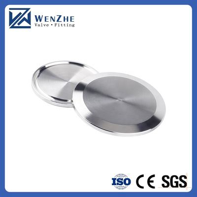 3/4''--12.0'' Igual tamaño tubo sanitario de acero inoxidable placa ciega rápida para 304 316L
