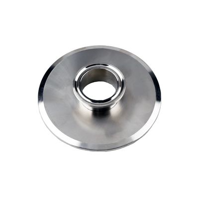 RTS sanitario de acero inoxidable 304 316L de tubos de reducción rápida con placa ciega