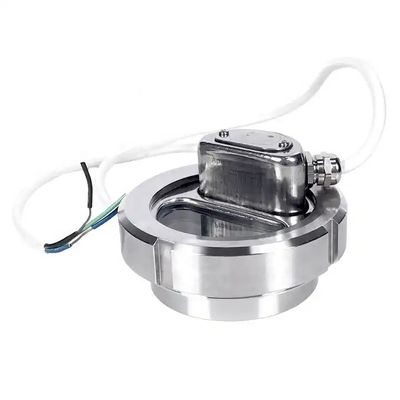 Acero inoxidable ODM 304 316 316L Vidrio de visión redonda de tipo Unión templado